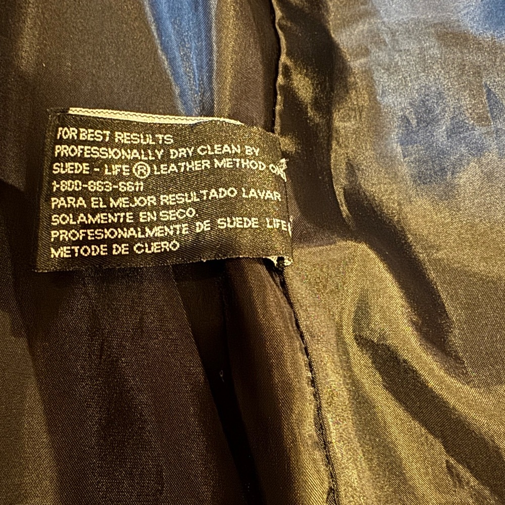 Worthington Women’s Genuine Leather Jacket XL - Picture 4 of 13